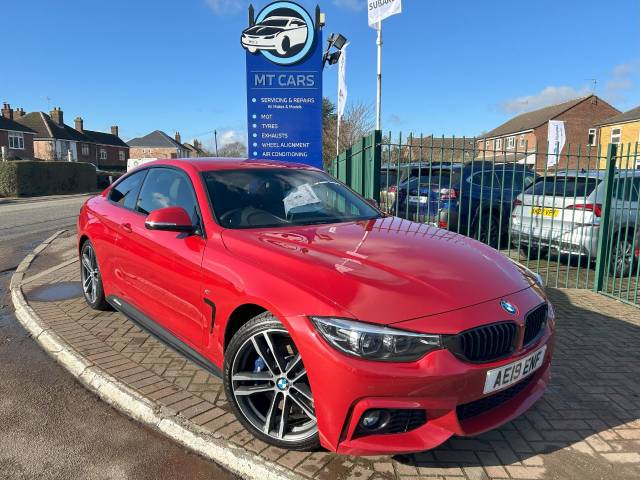 BMW 4 Series 2.0 430i M Sport 2dr Auto [Professional Media] Coupe Petrol Red