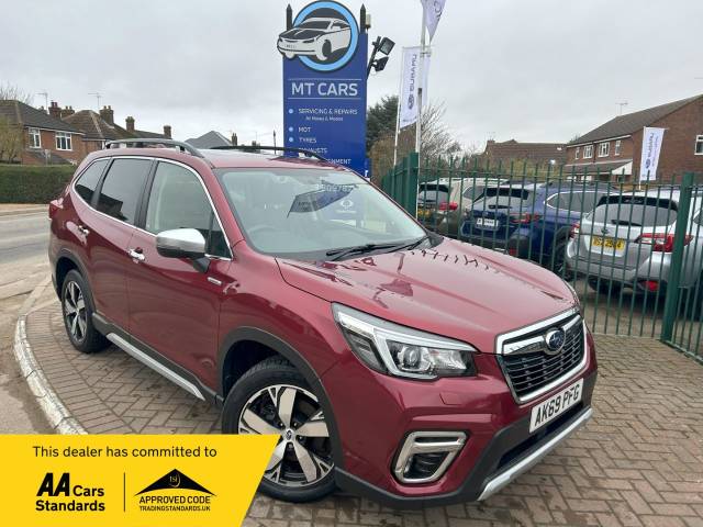 Subaru Forester 2.0i e-Boxer XE Premium 5dr Lineartronic Estate Petrol / Electric Hybrid Red