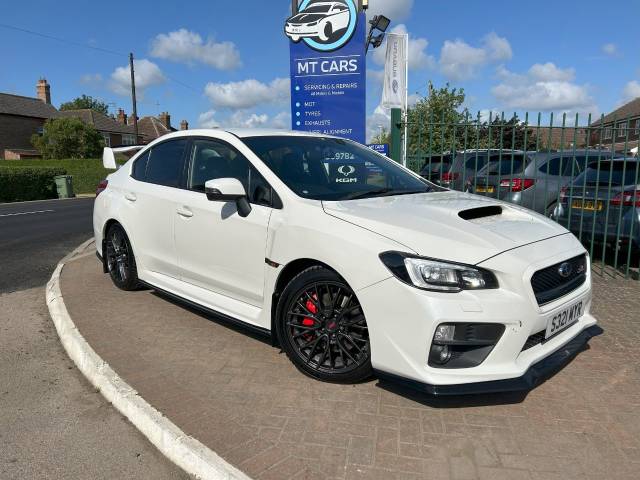 Subaru WRX STi 2.5 WRX STi Type UK 4dr Saloon Petrol White