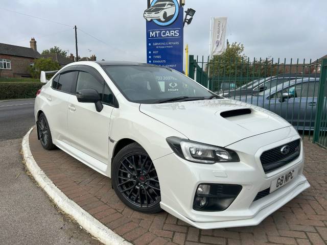 Subaru WRX STi 2.5 WRX STi Type UK 4dr Saloon Petrol WHITE
