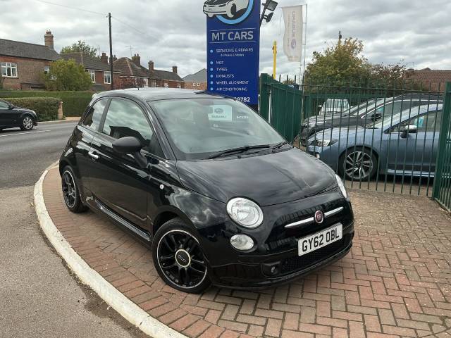 Fiat 500 0.9 TwinAir Street 3dr Hatchback Petrol Black