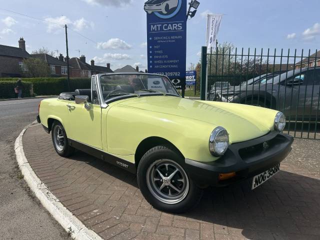 MG Midget 1.5 1500 Convertible Petrol Yellow