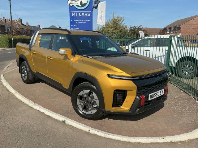 KGM Musso Musso EV Double Cab Electric Gold