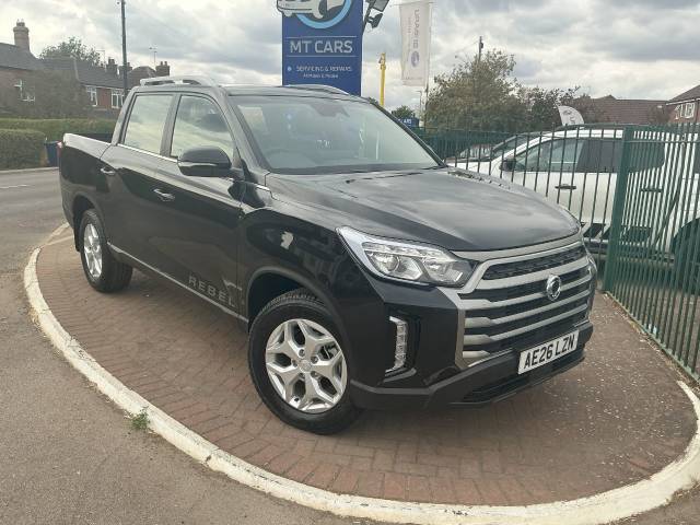 KGM Musso 2.2 Double Cab Pick Up Rebel Auto Double Cab Diesel Black