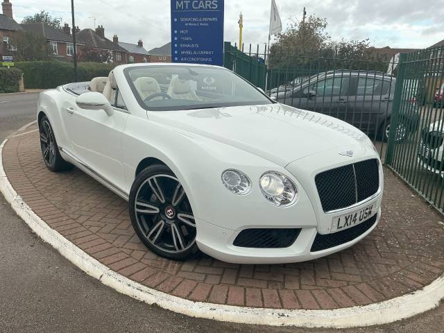 Bentley Continental GTC 4.0 V8 2dr Auto Convertible Petrol White